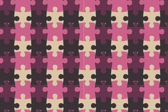 Download Creative Puzzle Pattern Design - Puzzle pattern Collection