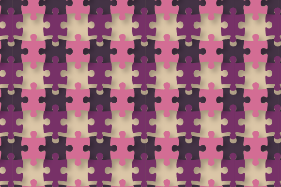 Download Creative Puzzle Pattern Design - Puzzle pattern Collection