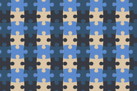 Download Creative Puzzle Pattern Design - Puzzle pattern Collection