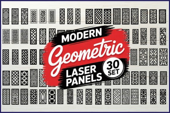 Download Modern Geometric Laser Panels - Modern geometric Collection