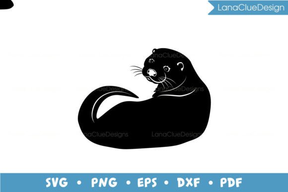 Download Otter SVG Silhouette Cut File - Premium Resources